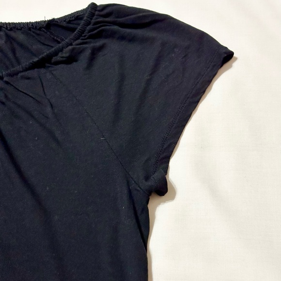 Old Navy Women’s S/S Black Bohemian Blouson Style Top - Large - Picture 11 of 16